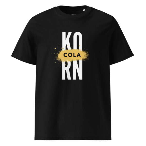 Unisex-Bio-Baumwoll-T-Shirt „Cola Korn“