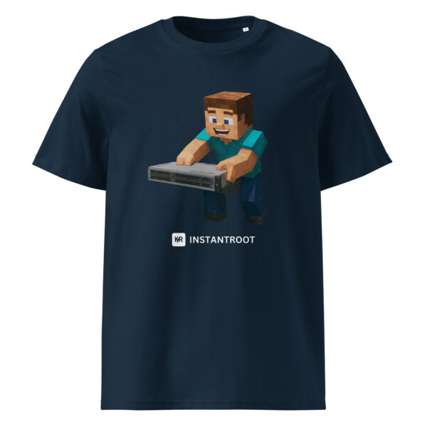 Unisex-Bio-Baumwoll-T-Shirt INSTANTROOT Server-Steve